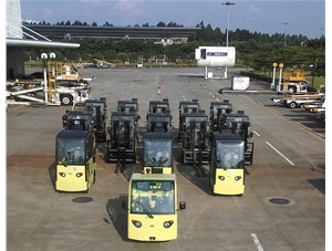 中國(guó)南方航空采購(gòu)杭州叉車(chē)案例